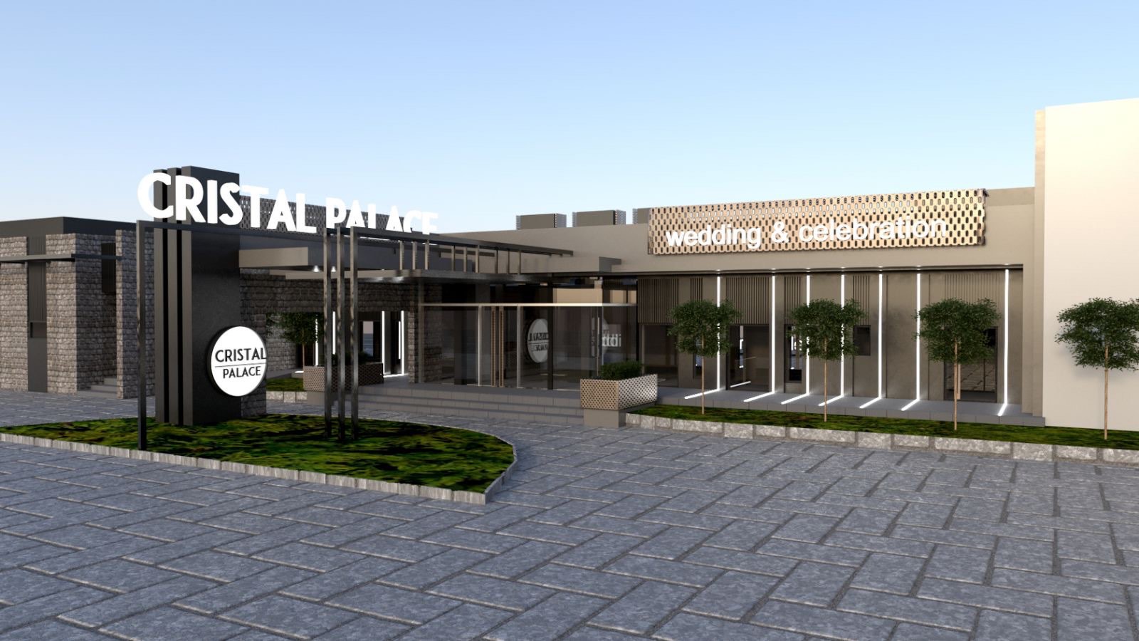 Vizuelizacija budućeg izgleda Cristal Palace u Pojatama