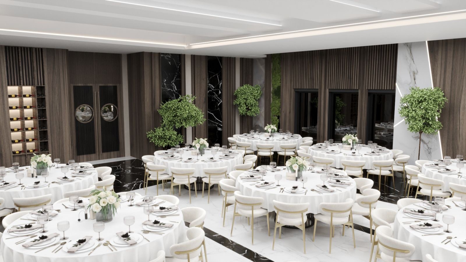 Vizuelizacija glavne sale Cristal Palace