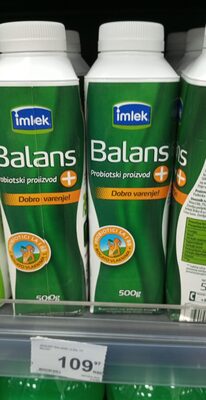 JOGURT BALANS+ 1%MM 500G TT IMLEK