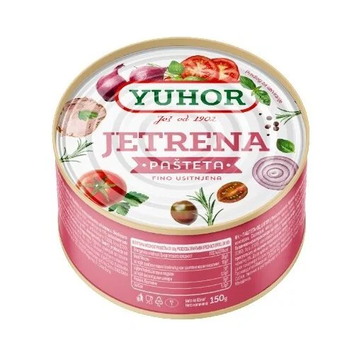 PAŠTETA JETRENA 150GR LIM.JUHOR